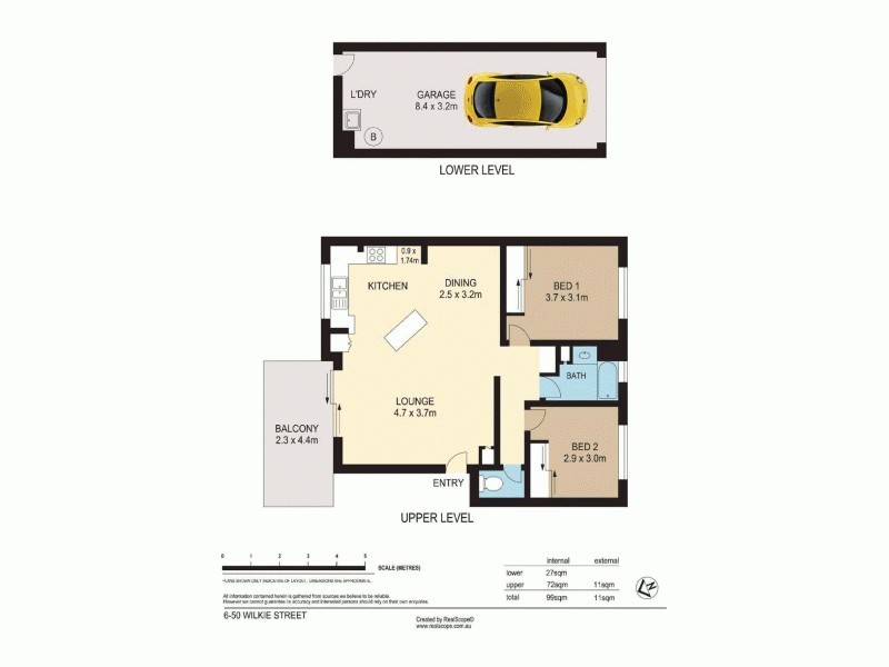 6/50 Wilkie Street, Yeerongpilly QLD 4105 Floorplan