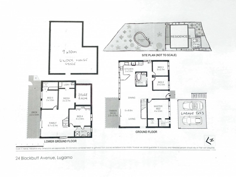 24 Blackbutt Avenue, Lugarno NSW 2210 Floorplan