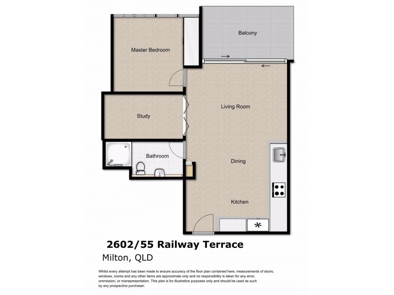 2602/55 Railway Terrace, Milton QLD 4064