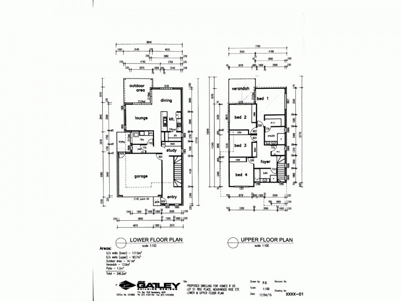 1 Rise Place, Heathwood QLD 4110 Floorplan