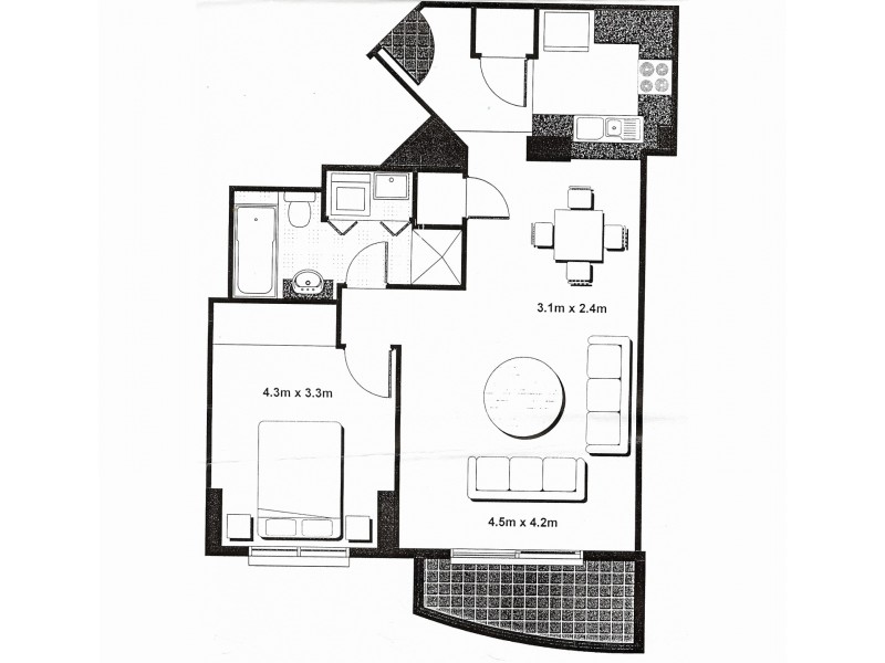 71/1 Katherine Street, Chatswood NSW 2067 Floorplan