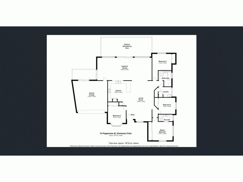 14 Peppertree Street, Sinnamon Park QLD 4073 Floorplan