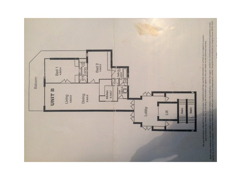 1B/100 South Terrace, Adelaide SA 5000 Floorplan