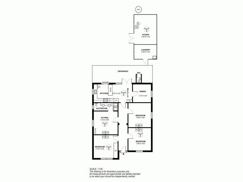 25 Wells Street, Stepney SA 5069 Floorplan