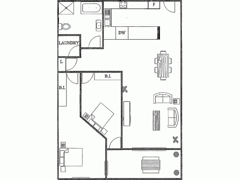 2/6-8 Northwood Street, Camperdown NSW 2050 Floorplan