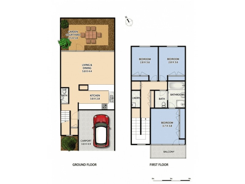 9/5 Dawson Street, Cooks Hill NSW 2300 Floorplan