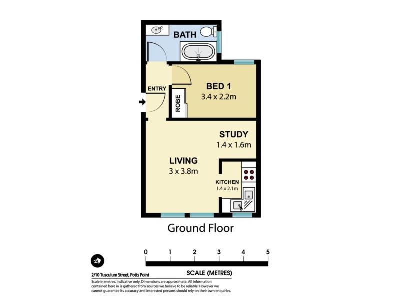 2/10 Tusculum Street, Potts Point NSW 2011