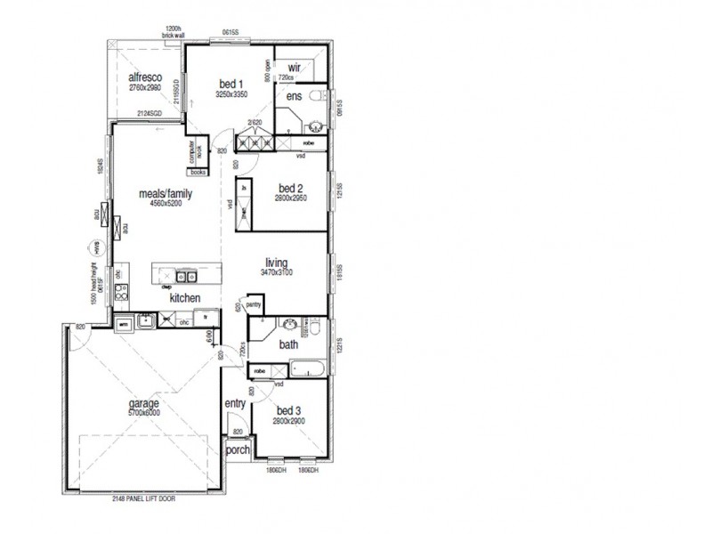 3 Smythe Drive, Highfields QLD 4352 Floorplan