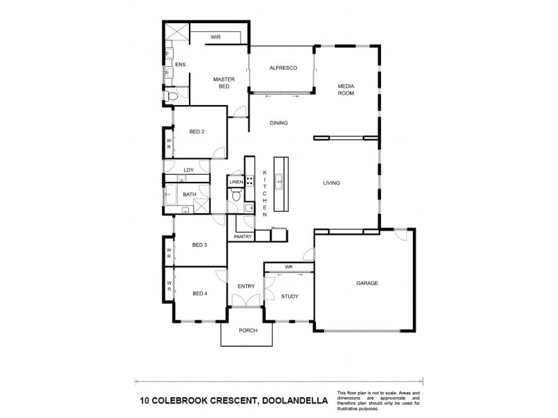 10 Colebrook Crescent, Doolandella QLD 4077 Floorplan