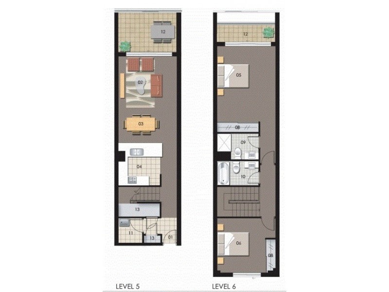 513/19 Hill Road, Wentworth Point NSW 2127 Floorplan