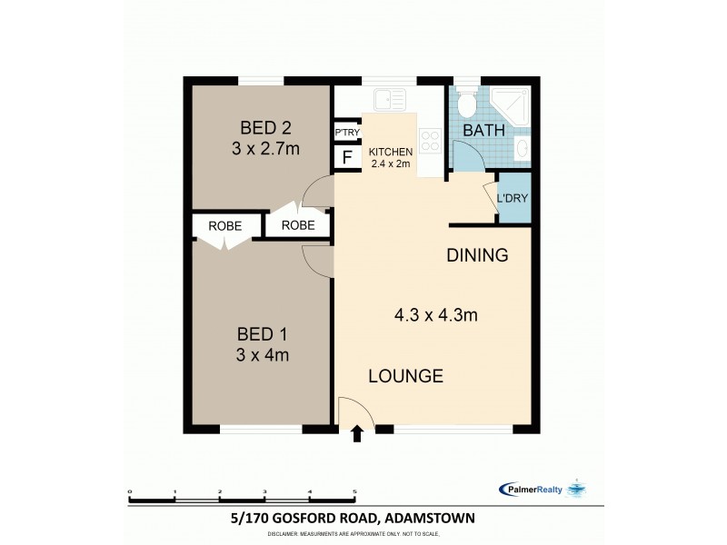 5/170 Gosford Road, Adamstown NSW 2289 Floorplan