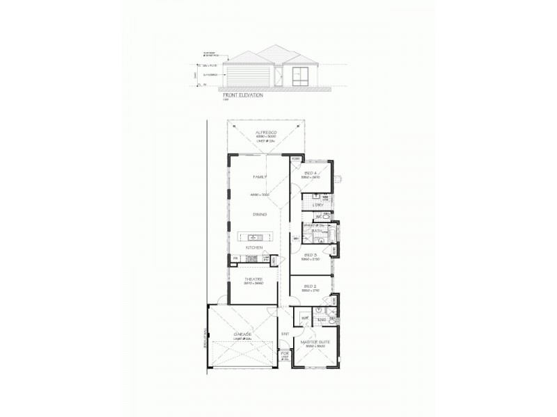 313, Baldivis WA 6171 Floorplan