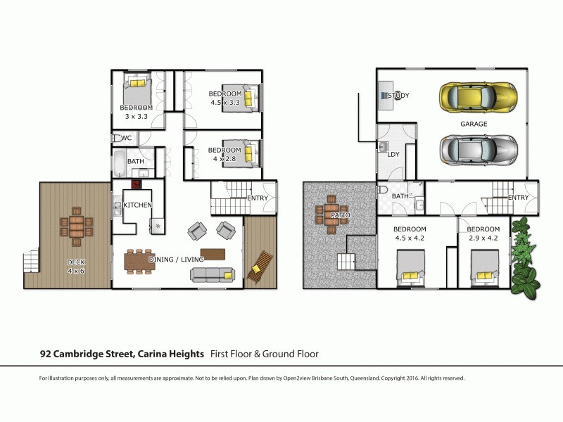 92 Cambridge Street, Carina Heights QLD 4152 Floorplan