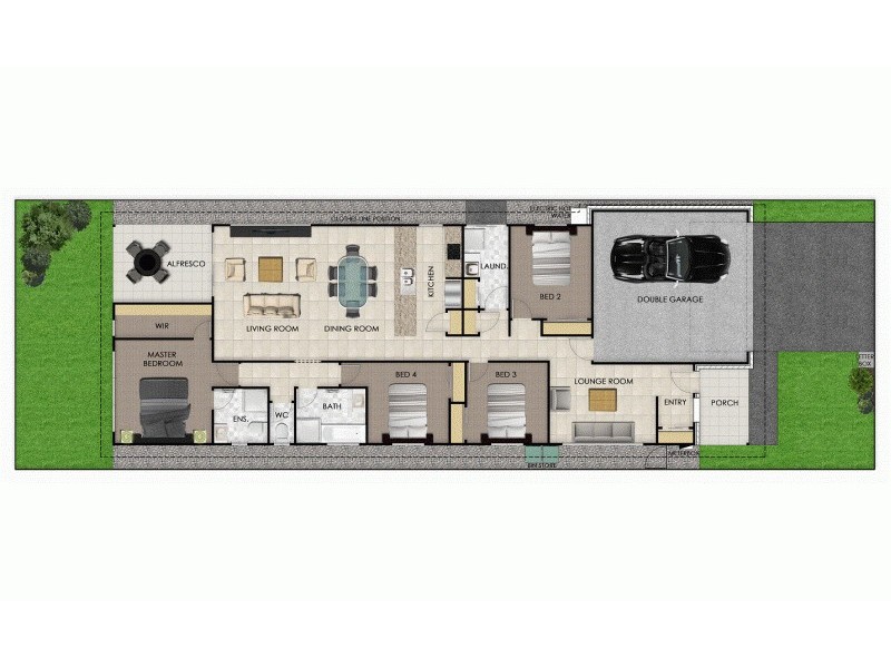 49 Malachite Drive, Logan Reserve QLD 4133 Floorplan