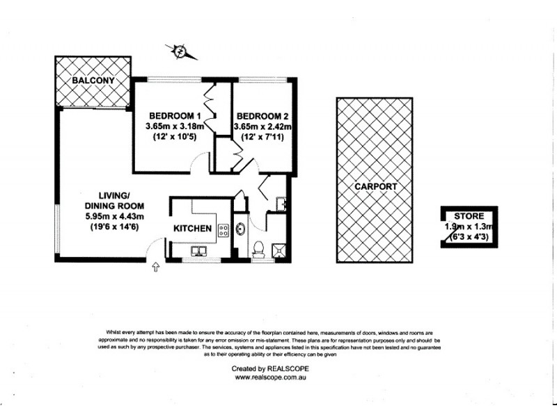 10/355 Moggill Road, Indooroopilly QLD 4068 Floorplan
