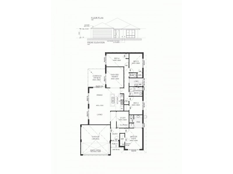 Lot 1807 Waldeck Road, Caversham WA 6055 Floorplan