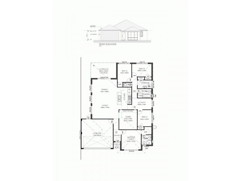 Lot 17 Churchill Chase, Hilbert WA 6112 Floorplan