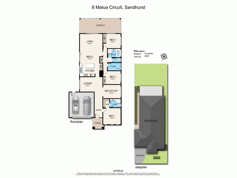 8 Malua Circuit, Sandhurst VIC 3977 Floorplan