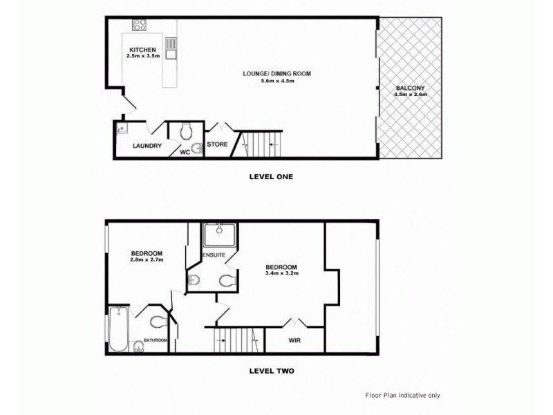38/176 Sydney Street, New Farm QLD 4005 Floorplan