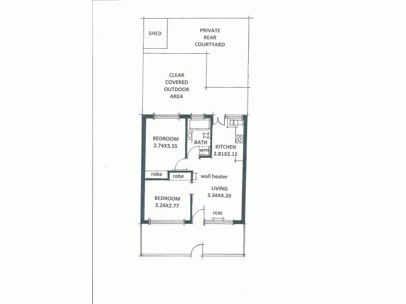 2/47 Scarborough Street, Somerton Park SA 5044 Floorplan