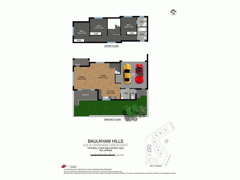 4/3-5 Graham Crescent, Baulkham Hills NSW 2153 Floorplan