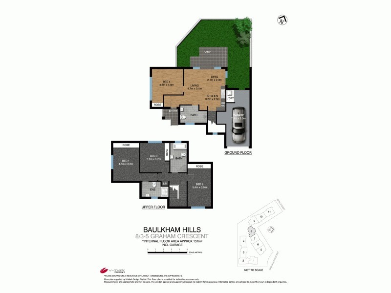 8/3-5 Graham Crescent, Baulkham Hills NSW 2153 Floorplan
