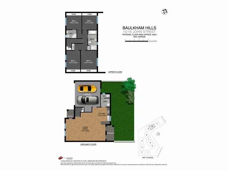 10/18 John Street, Baulkham Hills NSW 2153 Floorplan