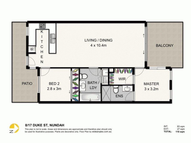 8/17 Duke Street, Nundah QLD 4012 Floorplan