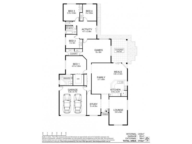 4 Red Ash Court, Palmwoods QLD 4555 Floorplan