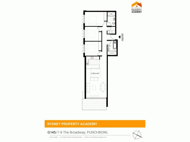 G145/1 The Broadway, Punchbowl NSW 2196 Floorplan