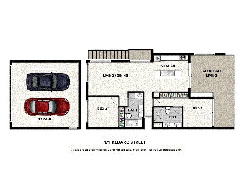 1/1 Redarc Street, Fairfield QLD 4103 Floorplan