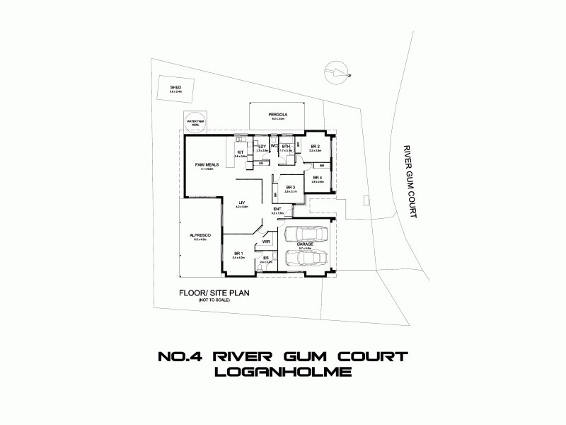4 River Gum Court, Loganholme QLD 4129 Floorplan