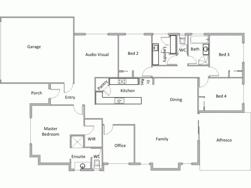 23 Oakbella Parade, Harrisdale WA 6112 Floorplan