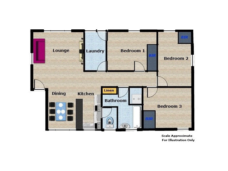 9 Newmarch Place, Macgregor ACT 2615 Floorplan