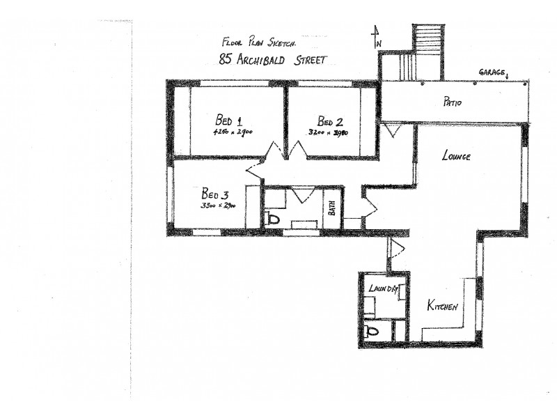 85 Archibald Street, Lyneham ACT 2602 Floorplan