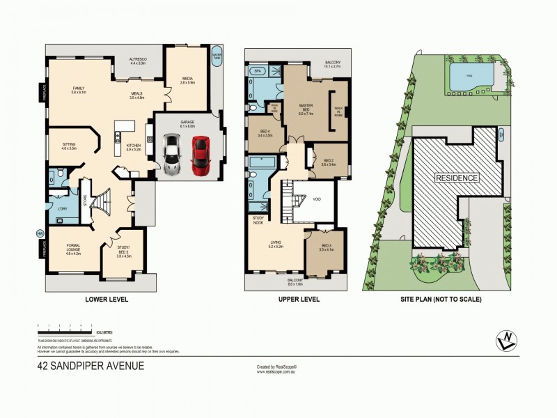 42 Sandpiper Avenue, North Lakes QLD 4509 Floorplan