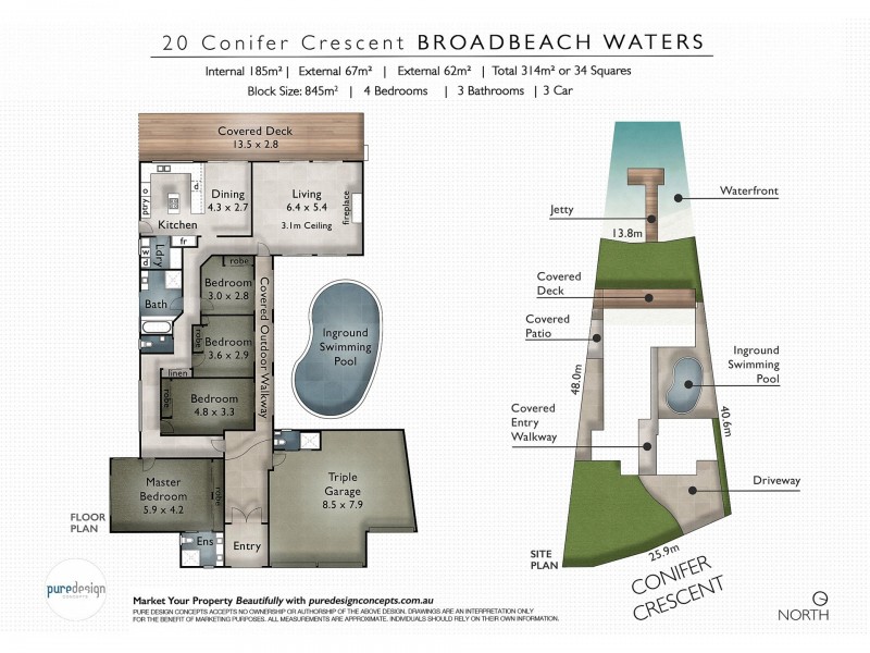 20 Conifer Crescent, Broadbeach Waters QLD 4218 Floorplan