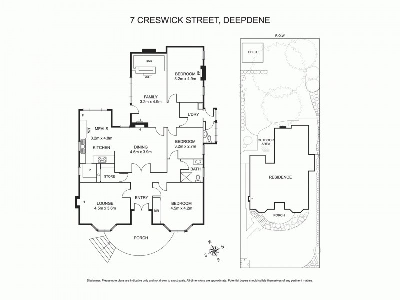 7 Creswick Street, Deepdene VIC 3103 Floorplan