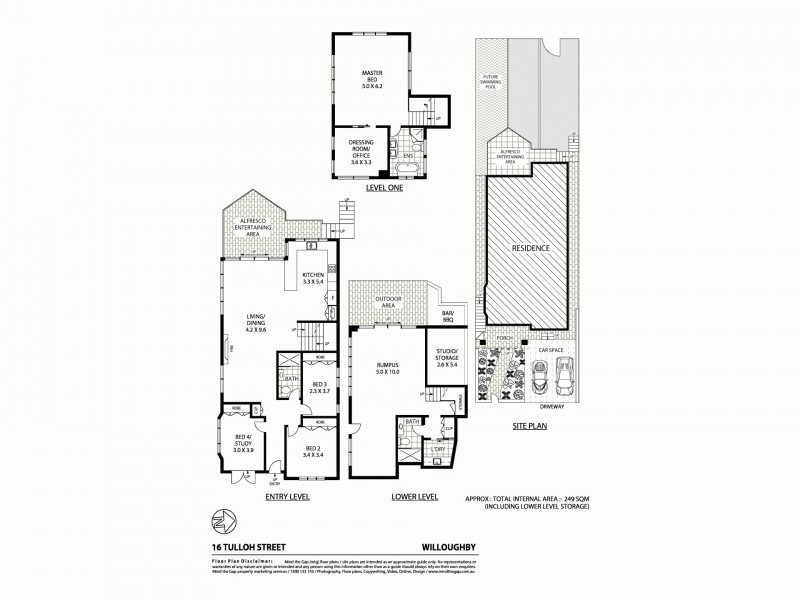 16 Tulloh Street, Willoughby NSW 2068 Floorplan