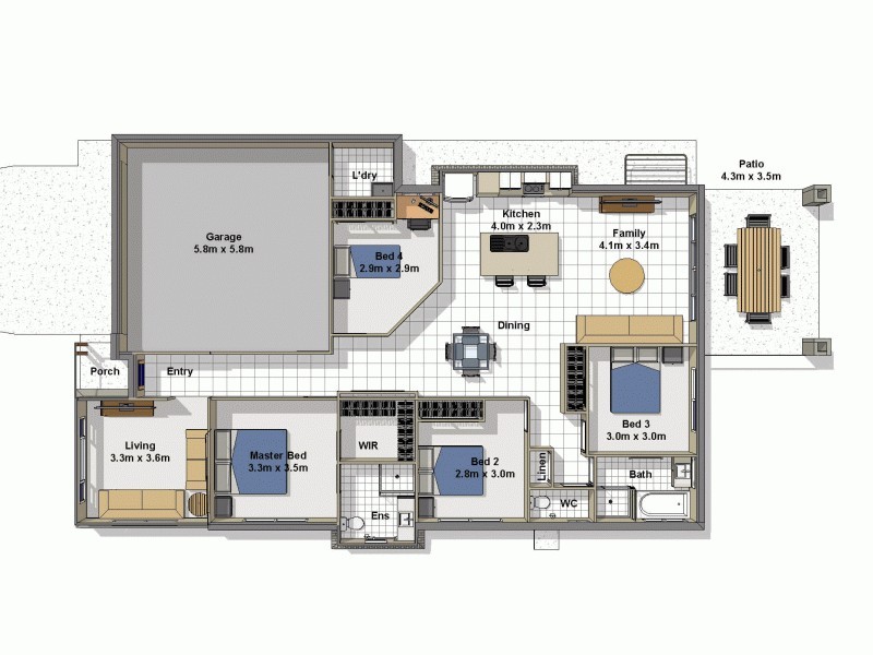 Rosewood QLD 4340 Floorplan
