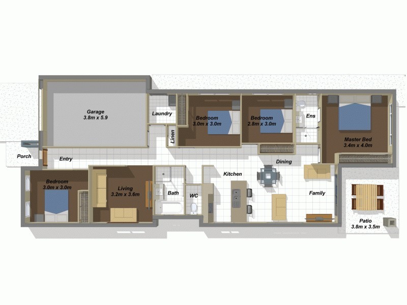 Pimpama QLD 4209 Floorplan