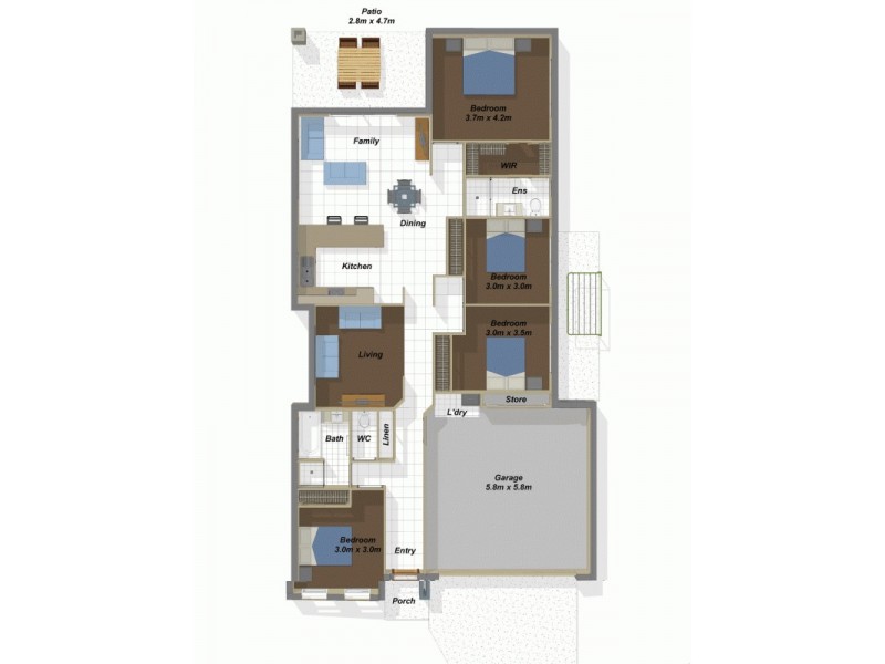 Yarrabilba QLD 4207 Floorplan