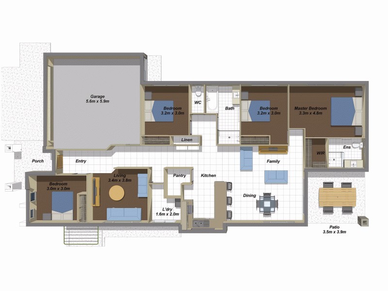 Yarrabilba QLD 4207 Floorplan