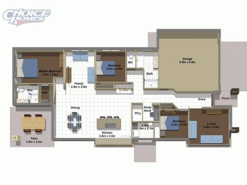 Rosewood QLD 4340 Floorplan