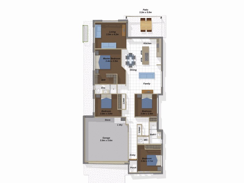 Flinders View QLD 4305 Floorplan