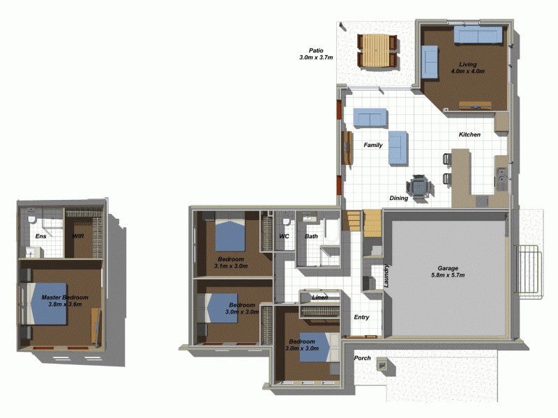 Brassall QLD 4305 Floorplan