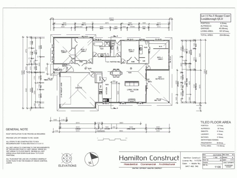 5 Hooper Court, Landsborough QLD 4550 Floorplan