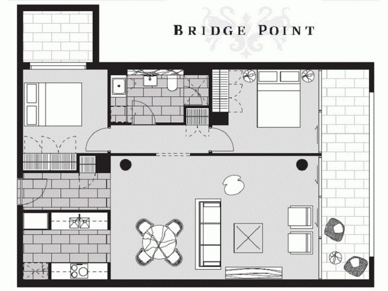 8/17 Trevillian Quay, Kingston ACT 2604 Floorplan