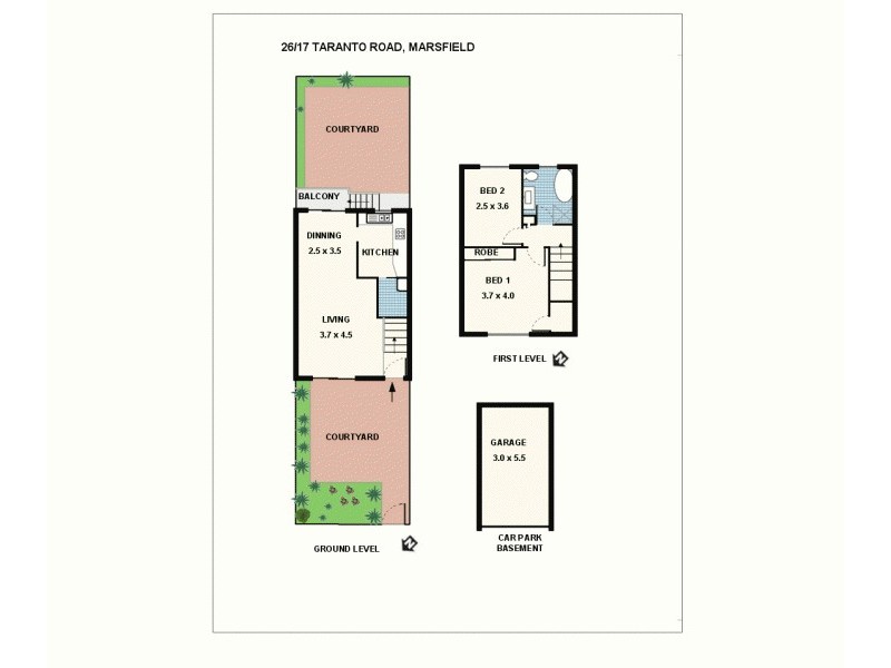 26/17 Taranto Road, Marsfield NSW 2122 Floorplan