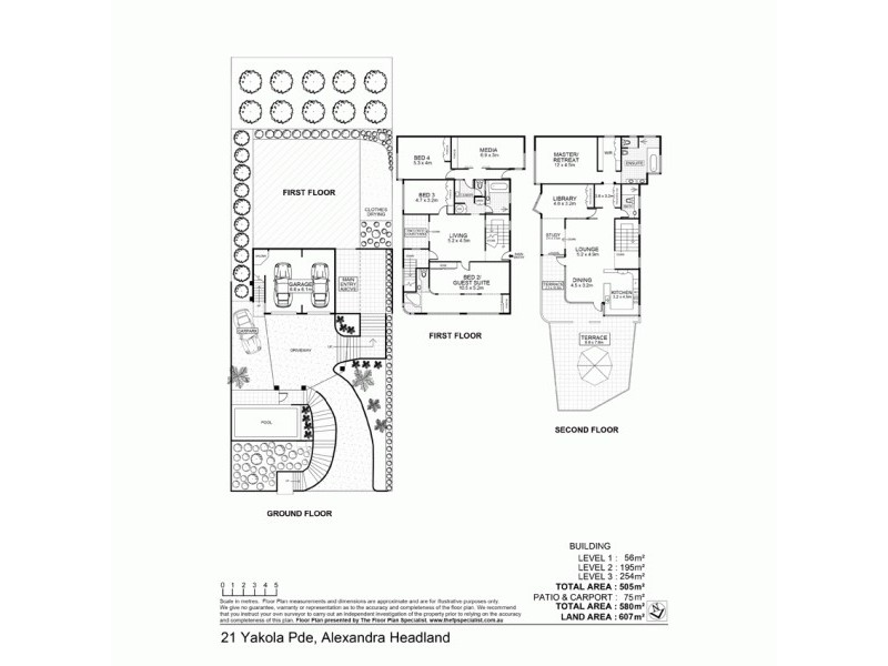21 Yakola Parade, Alexandra Headland QLD 4572 Floorplan